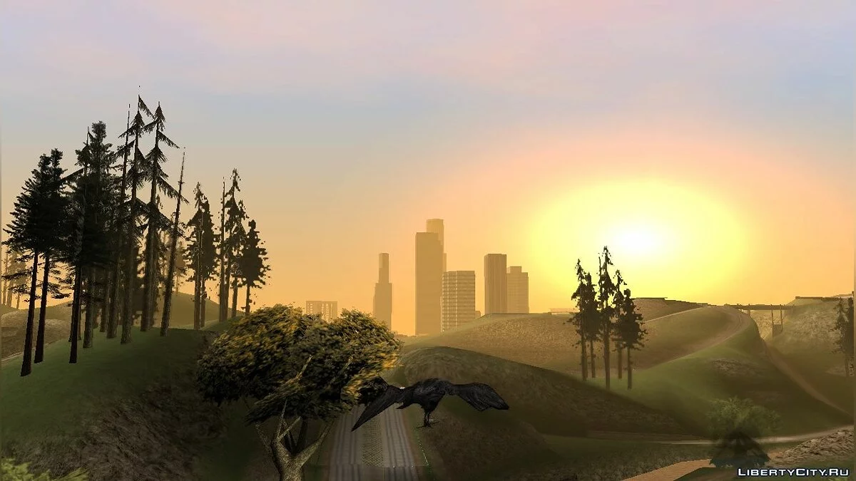 Можливість грати за птаха у GTA V. V.1 / GTA San Andreas