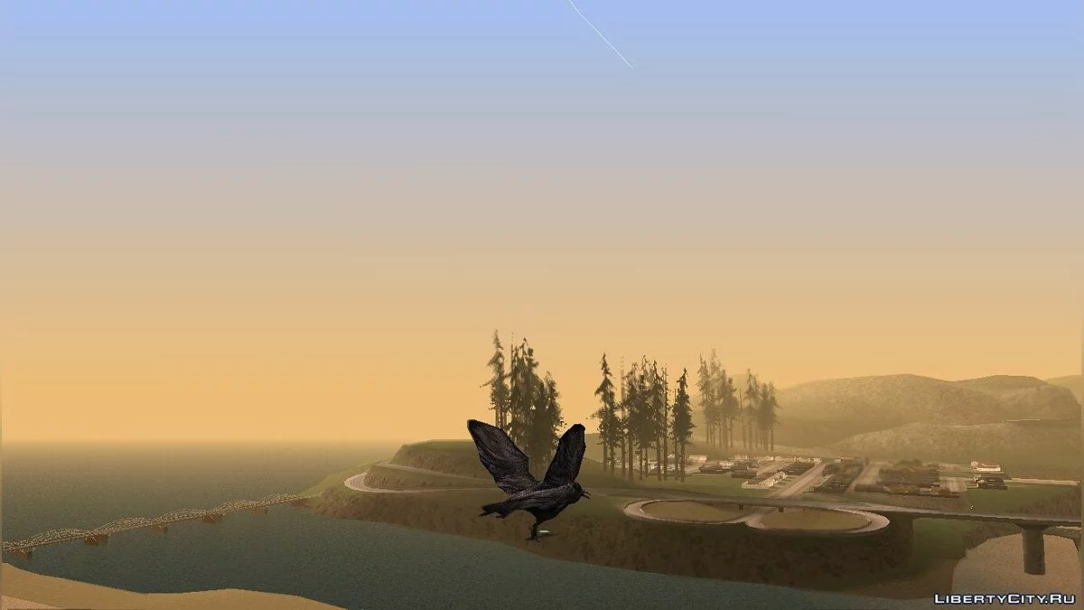 Можливість грати за птаха у GTA V. V.1 / GTA San Andreas