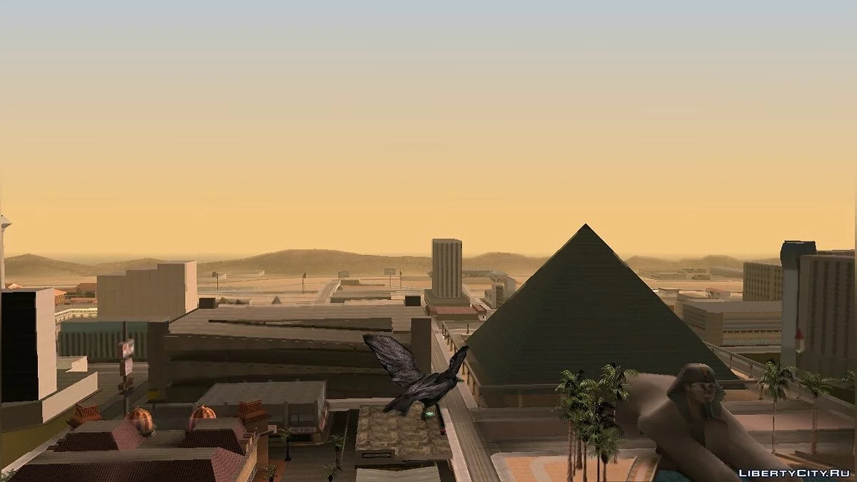 Можливість грати за птаха у GTA V. V.1 / GTA San Andreas