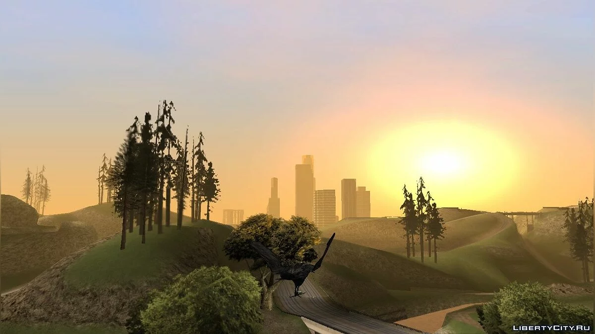 Можливість грати за птаха у GTA V. V.1 / GTA San Andreas