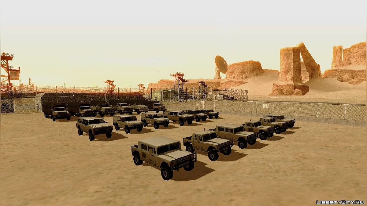 DLC 3.0 для GTA San Andreas военное обновление / GTA San Andreas