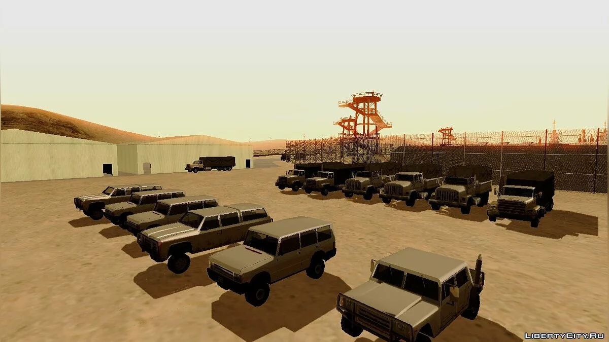 DLC 3.0 для GTA San Andreas военное обновление / GTA San Andreas