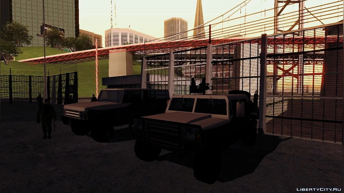 DLC 3.0 для GTA San Andreas военное обновление / GTA San Andreas