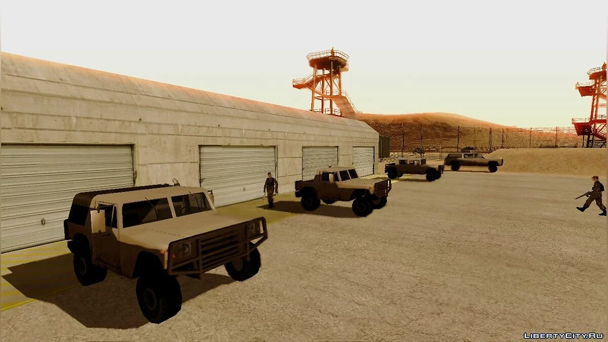 DLC 3.0 для GTA San Andreas военное обновление / GTA San Andreas