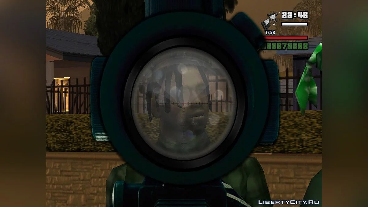 Sniper Scope Mod FIX for GTA San Andreas. / GTA San Andreas