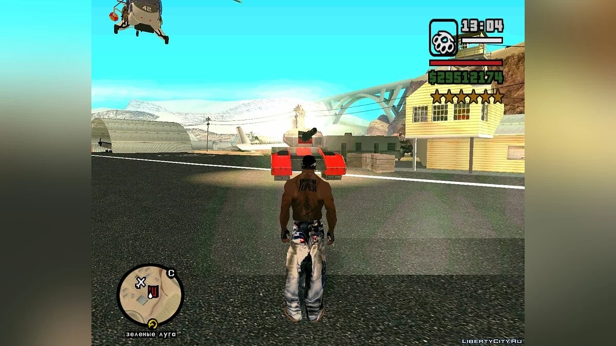 Enhanced Wanted Level at 5-6 Stars / GTA San Andreas