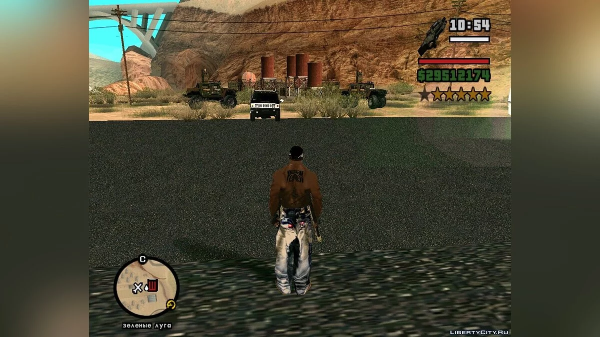 Enhanced Wanted Level at 5-6 Stars / GTA San Andreas