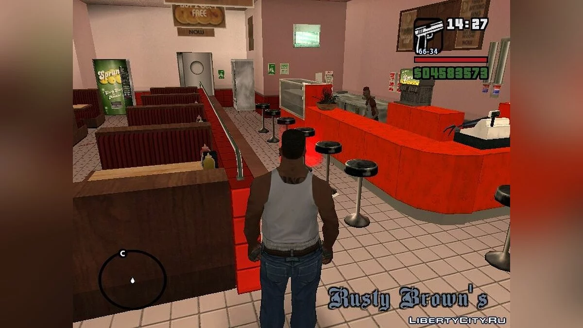 Восстановление Rusty Browns Ring Donuts / GTA San Andreas