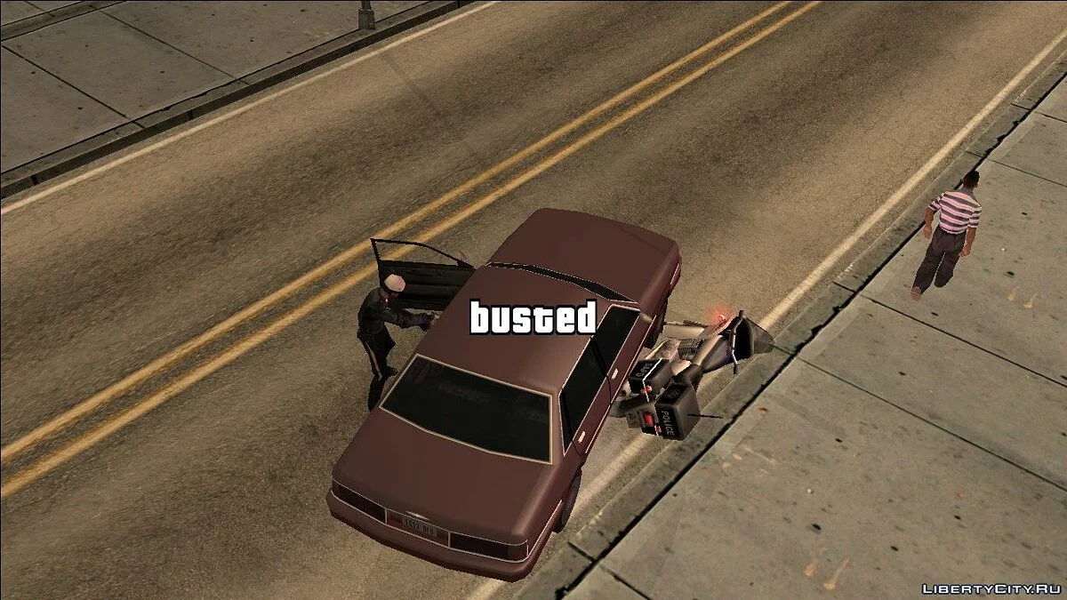 Звук Wasted і Busted для GTA V [CLEO] / GTA San Andreas