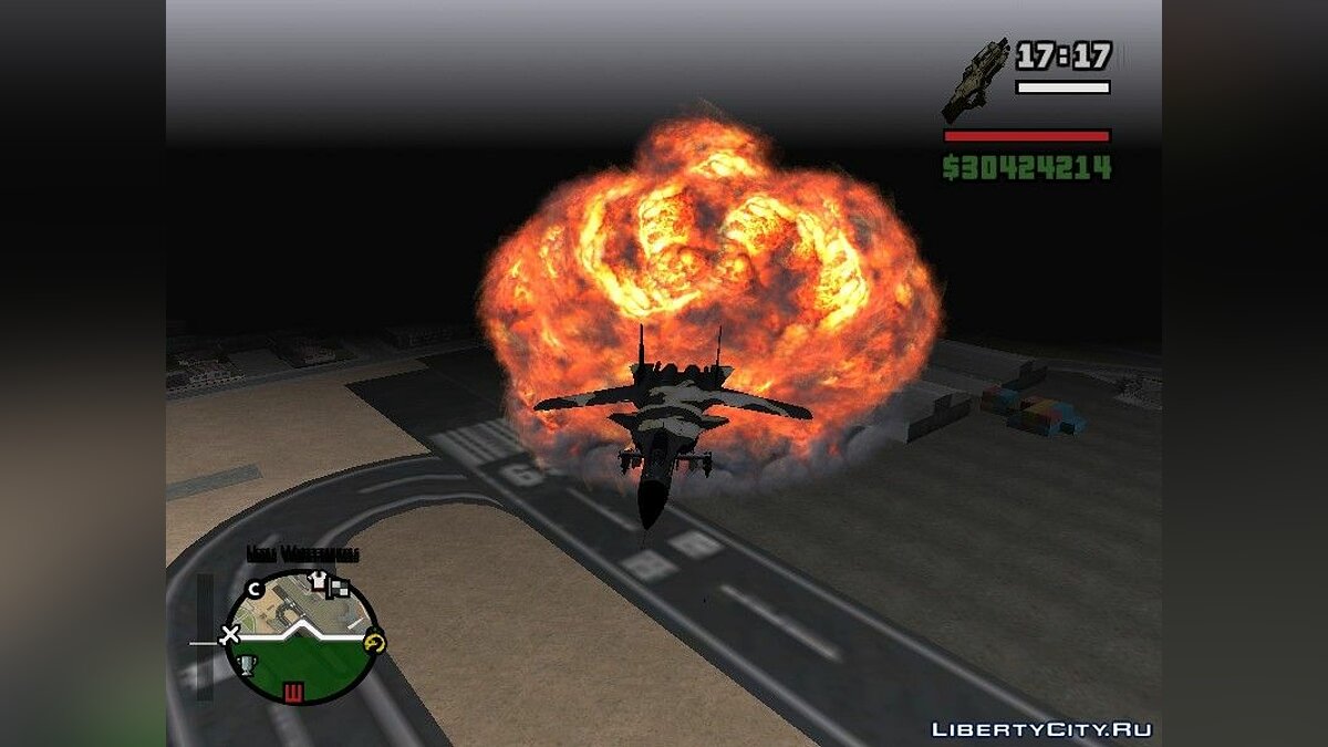 Download Nuclear bomb for GTA San Andreas (iOS, Android)