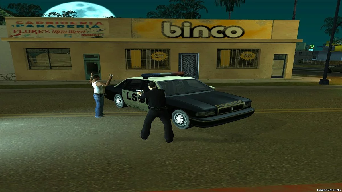 After Arrest Player / GTA San Andreas