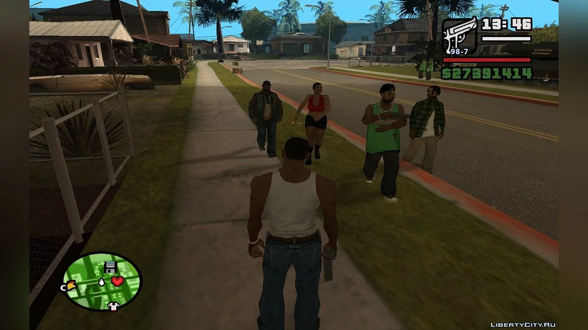 Changer le type de piéton et le style de marche de l'acteur / GTA San Andreas