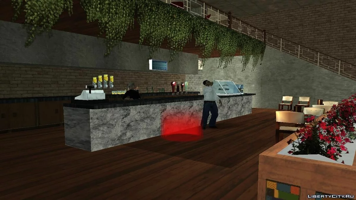 Italienische Bar "Bar Gangstaro" in Los Santos / GTA San Andreas