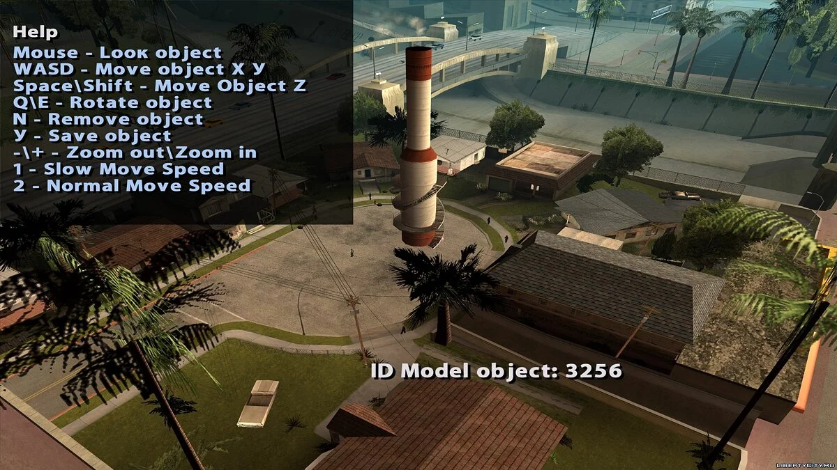 对象生成器 v1.1 / GTA San Andreas