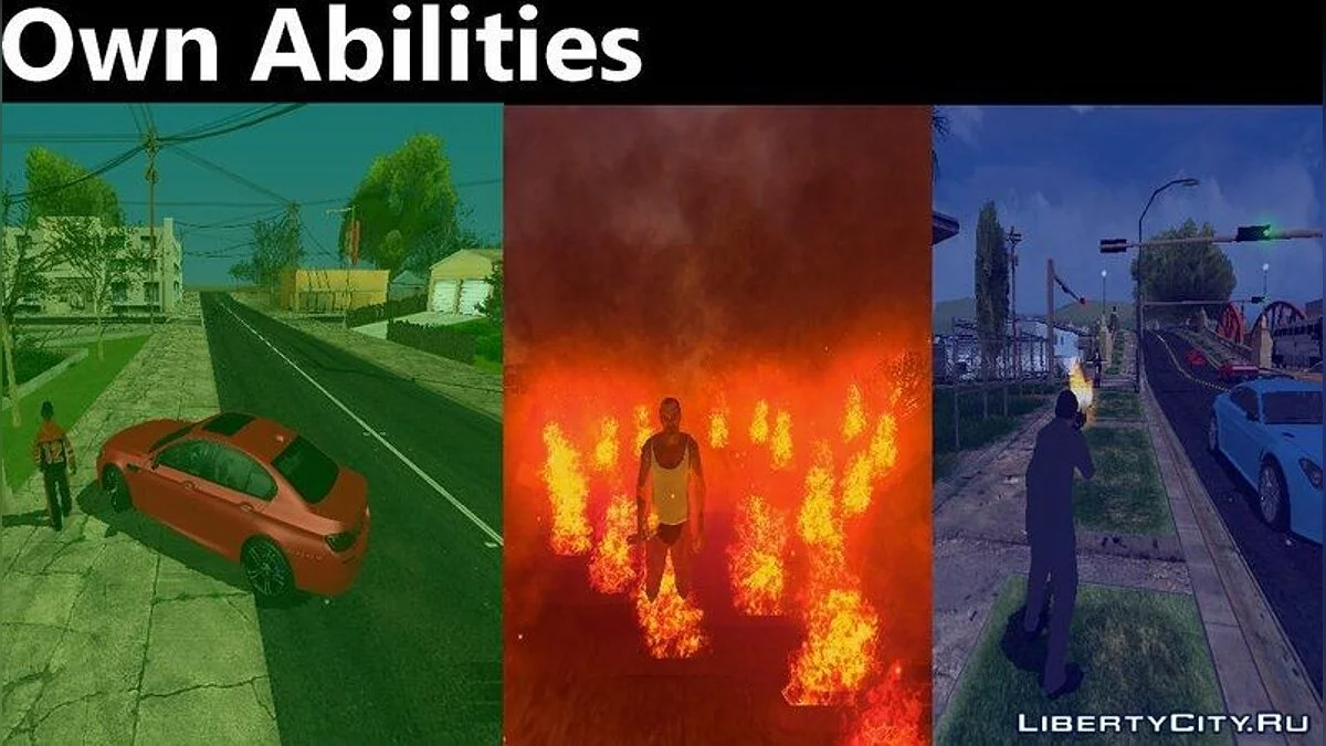 Character Switching Like in GTA 5 v.2.1 / GTA San Andreas