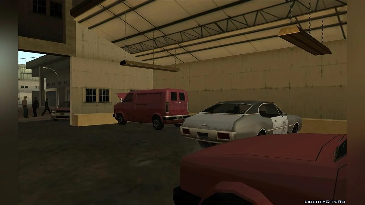 Автосервіс у доках / GTA San Andreas
