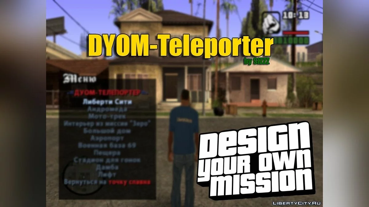 DYOM-Teletransportador / GTA San Andreas