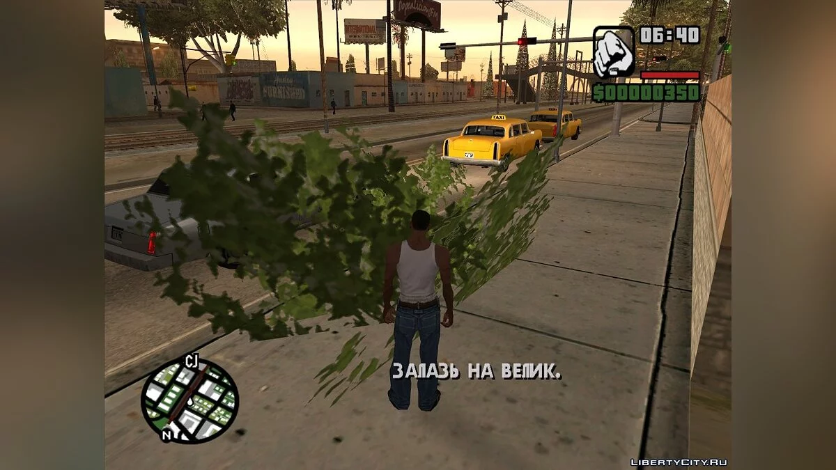 Planting Trees Anywhere / GTA San Andreas