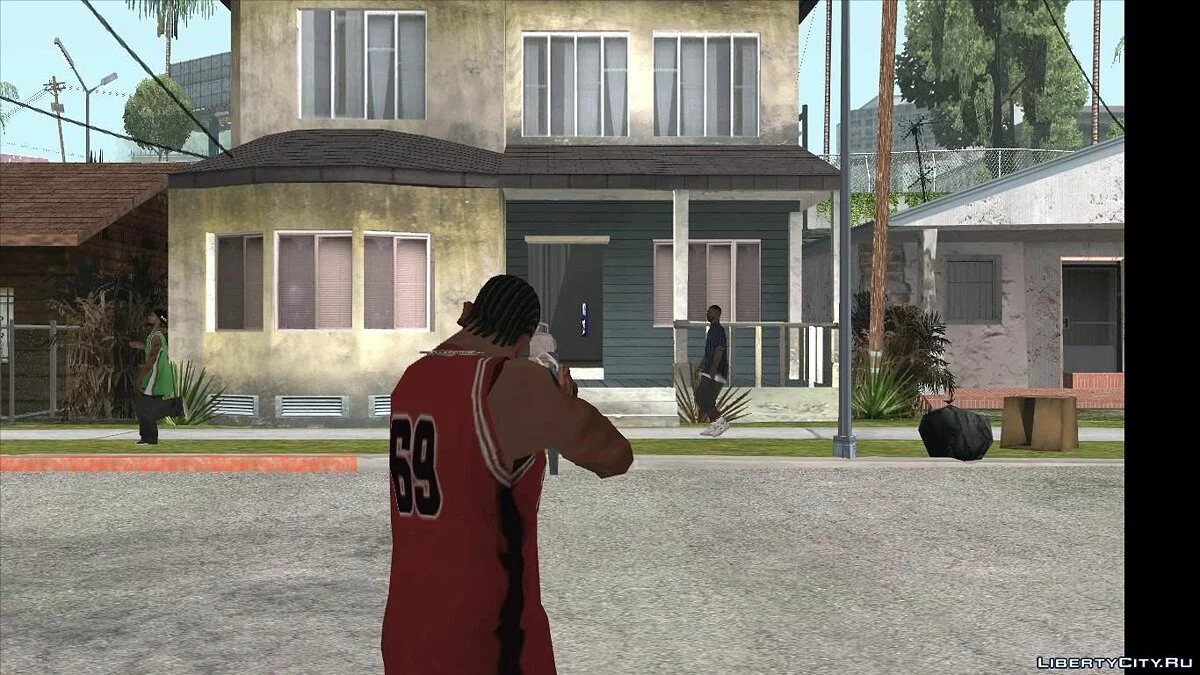 Save in the 'Grove' House + Interior V0.1 / GTA San Andreas