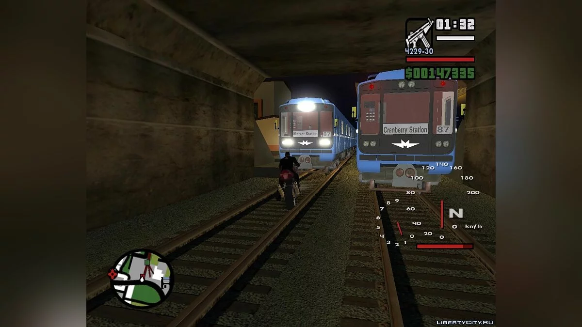 铁路交通算法 / GTA San Andreas