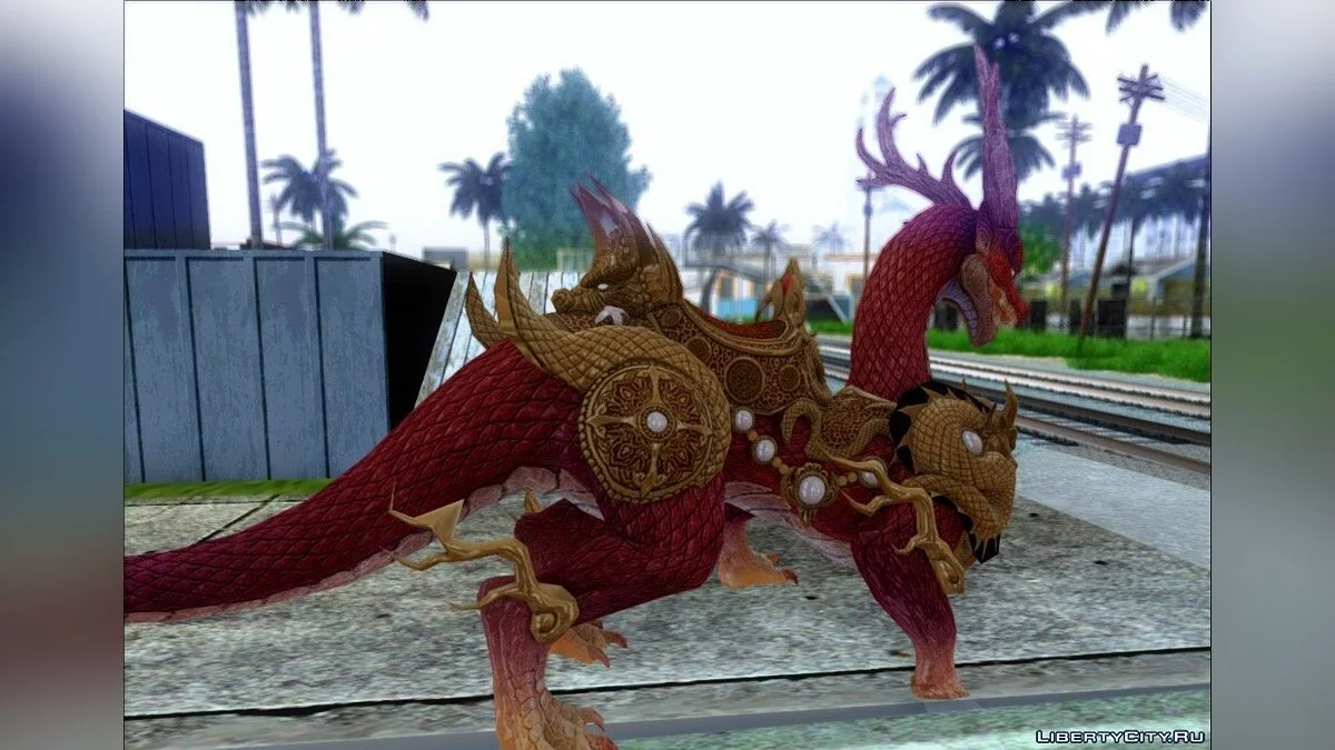 Ездовой Дракон | Kirin Dragon [Tera Online] / GTA San Andreas