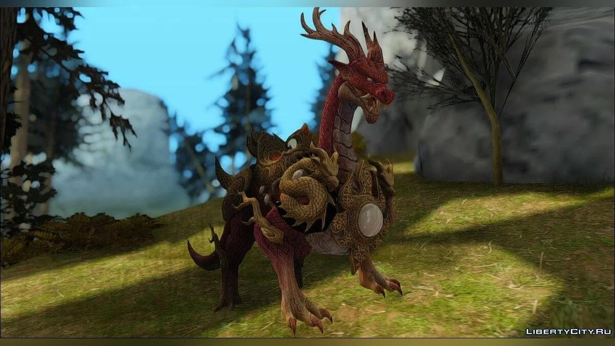 Ездовой Дракон | Kirin Dragon [Tera Online] / GTA San Andreas