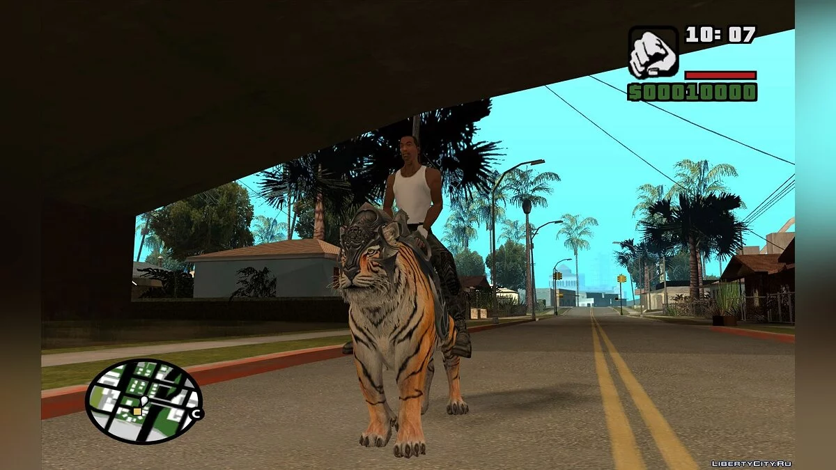 نمر ركوب من Tera Online / جي تي إيه سان أندرياس