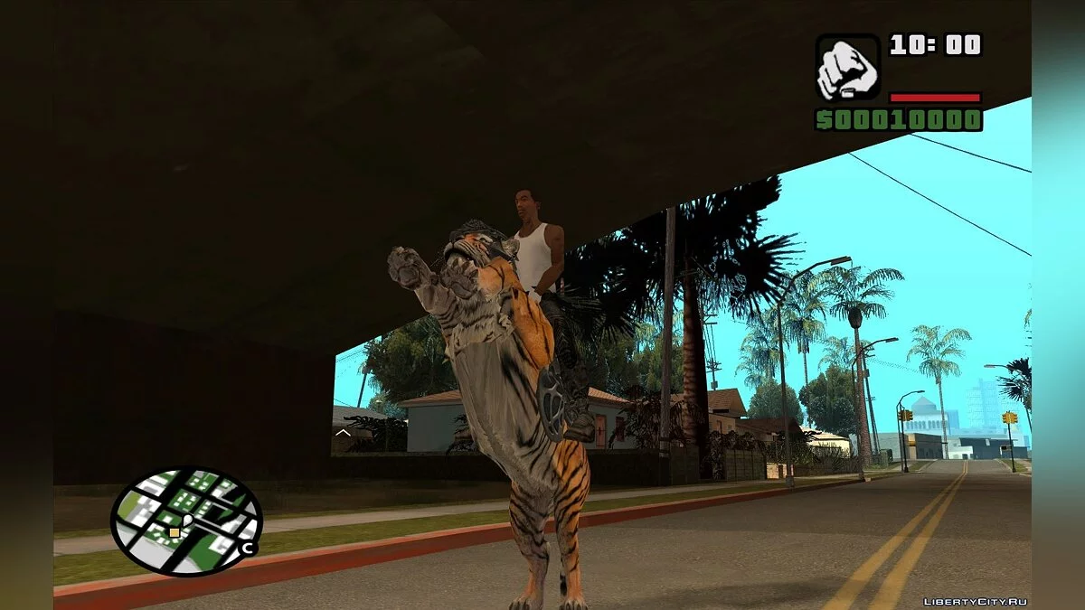 نمر ركوب من Tera Online / جي تي إيه سان أندرياس