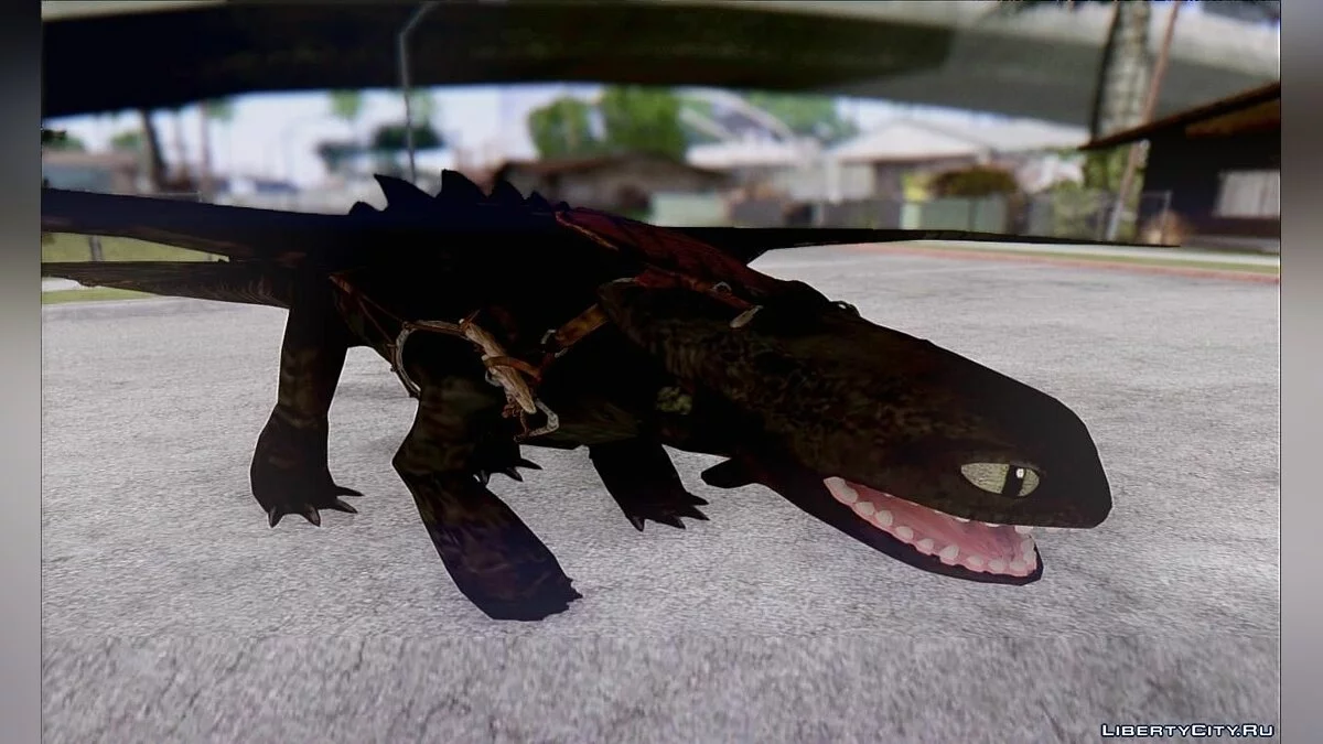 Mod \"Cómo entrenar a tu dragón\" / GTA San Andreas