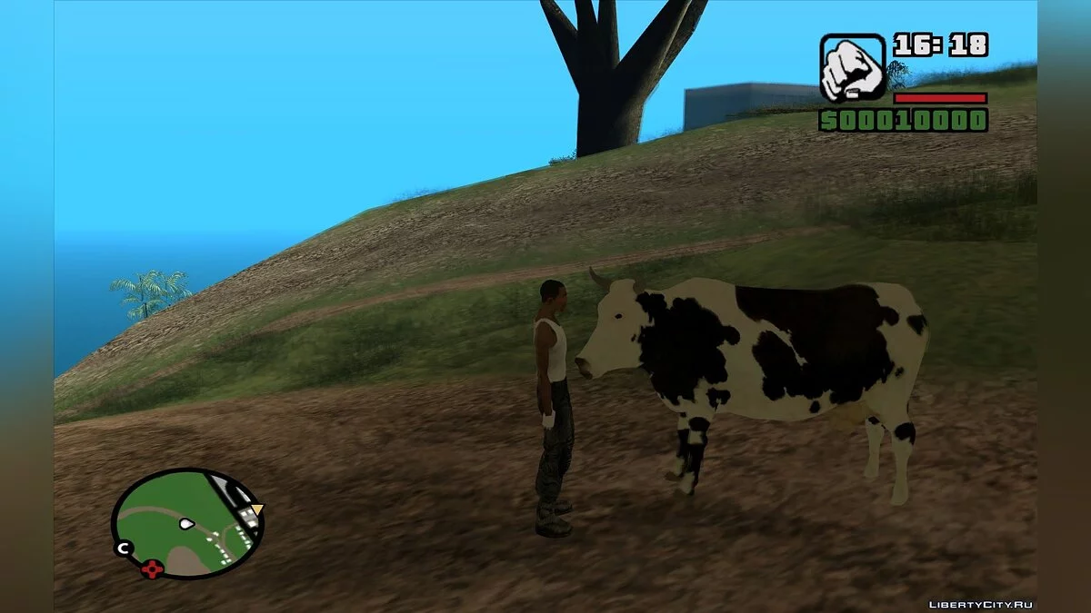 The Ability to Ride a Cow / GTA San Andreas