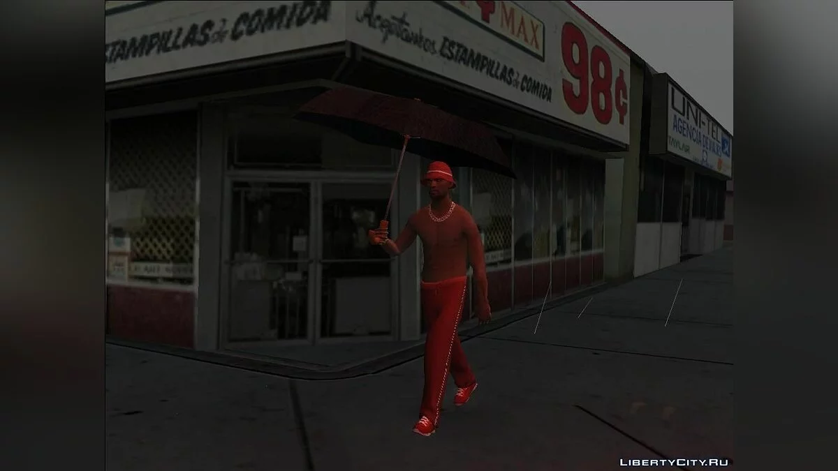Pluie Forte v1.2 / GTA San Andreas