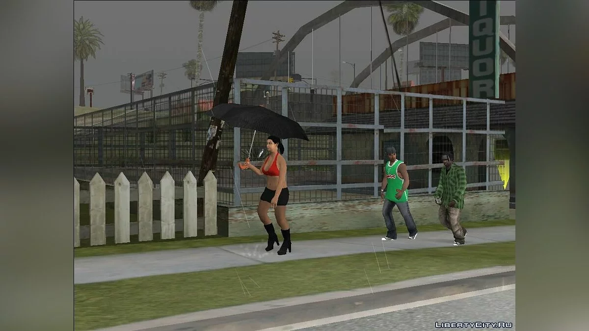 Pluie Forte v1.2 / GTA San Andreas