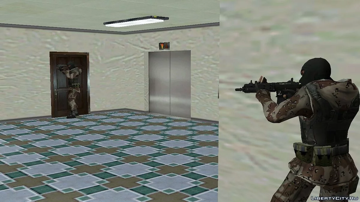 Террористы в офисе v.1.0 для Криминальной России	  / GTA San Andreas