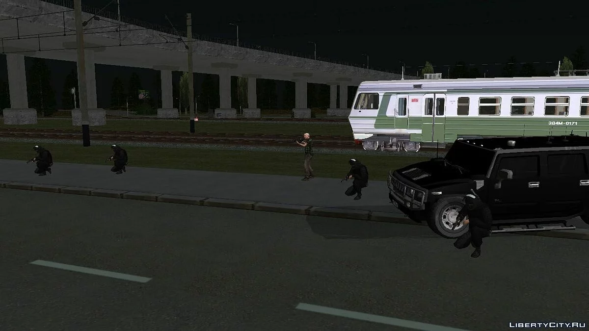 Террористы в офисе v.1.0 для Криминальной России	  / GTA San Andreas