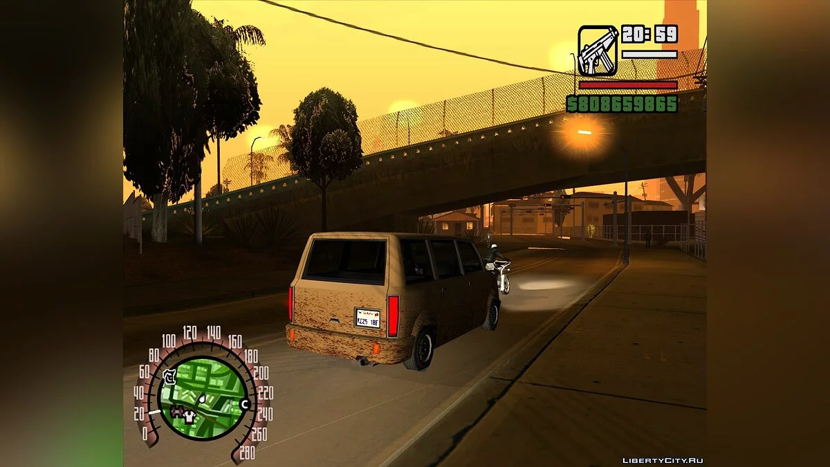 Спидометр з GTA Criminal Russia 2 / GTA San Andreas