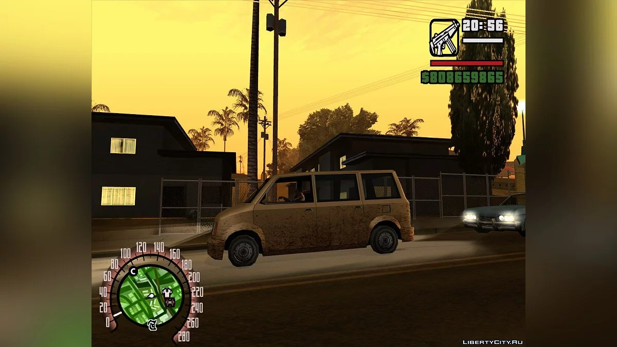 Спидометр з GTA Criminal Russia 2 / GTA San Andreas