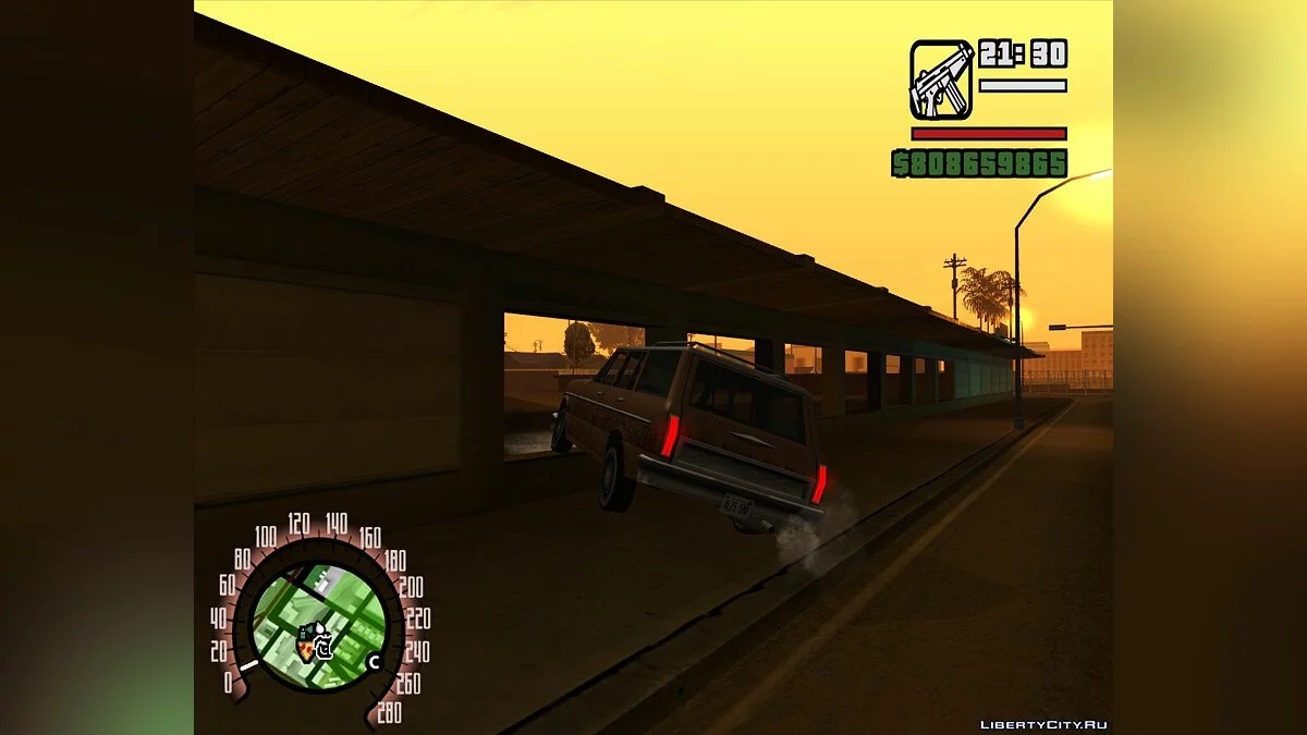 Спидометр з GTA Criminal Russia 2 / GTA San Andreas