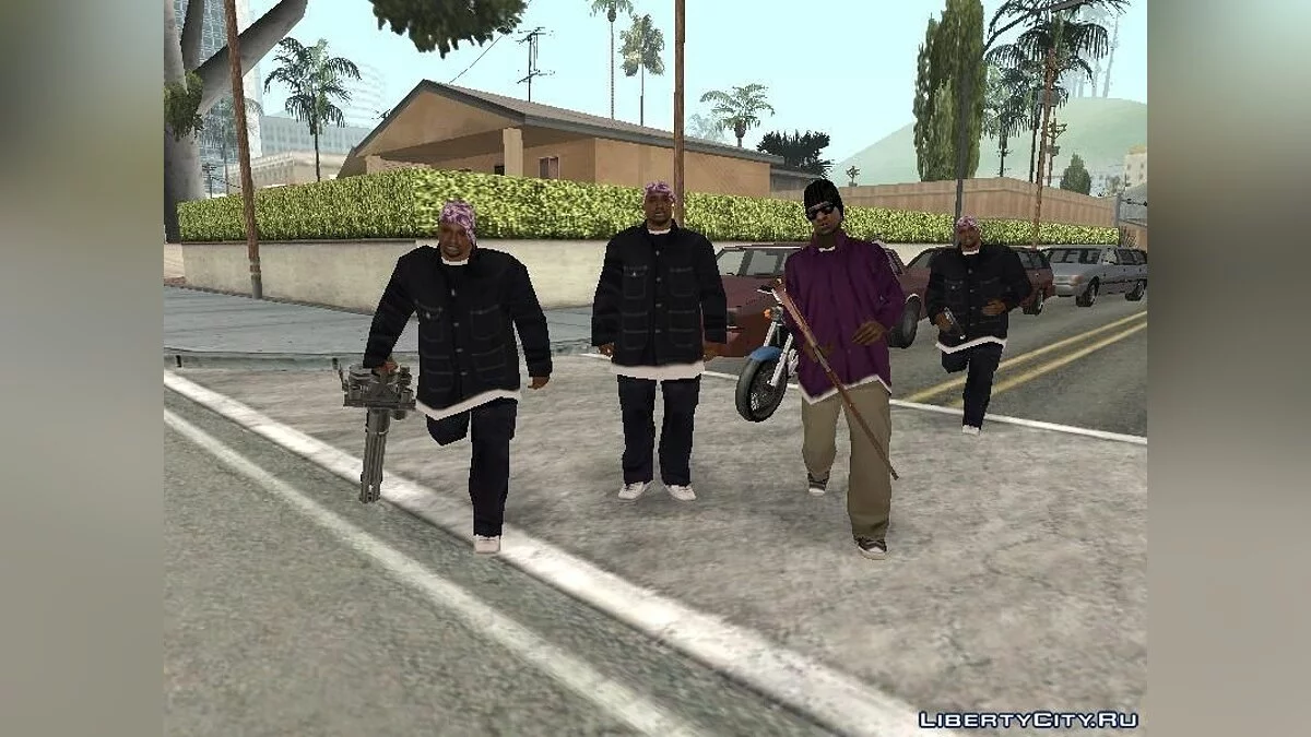 Armamento de bandas / GTA San Andreas