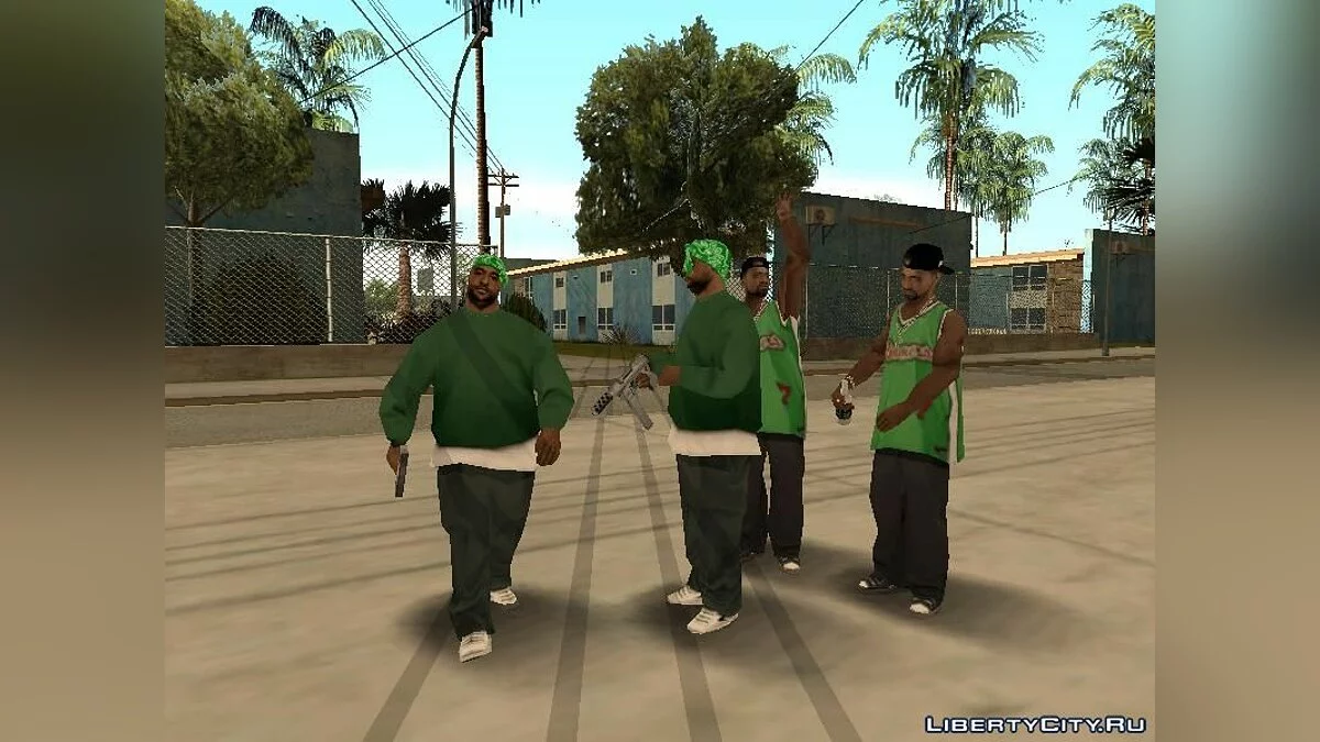 Armamento de bandas / GTA San Andreas