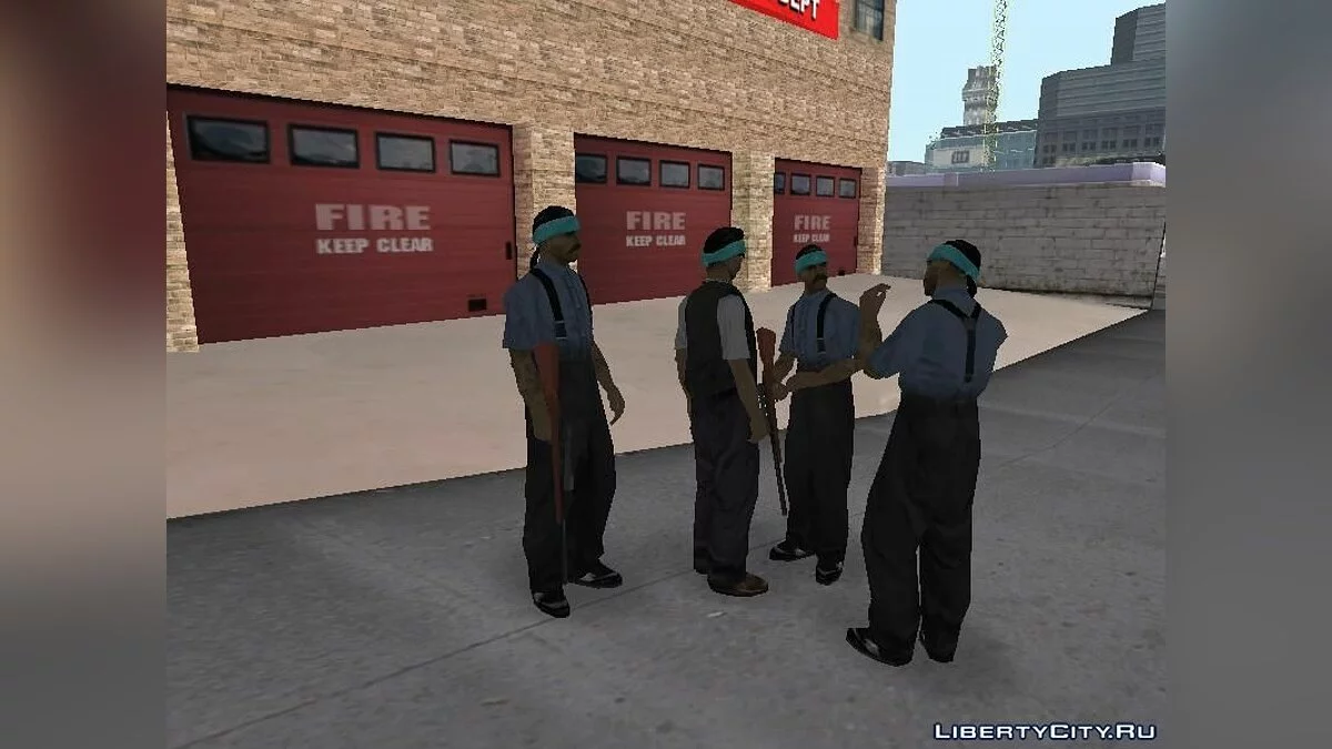 Armamento de bandas / GTA San Andreas
