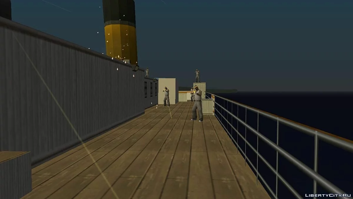 Наркоторговцы на корабле в Криминальной России / GTA San Andreas