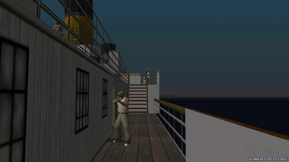 Наркоторговцы на корабле в Криминальной России / GTA San Andreas