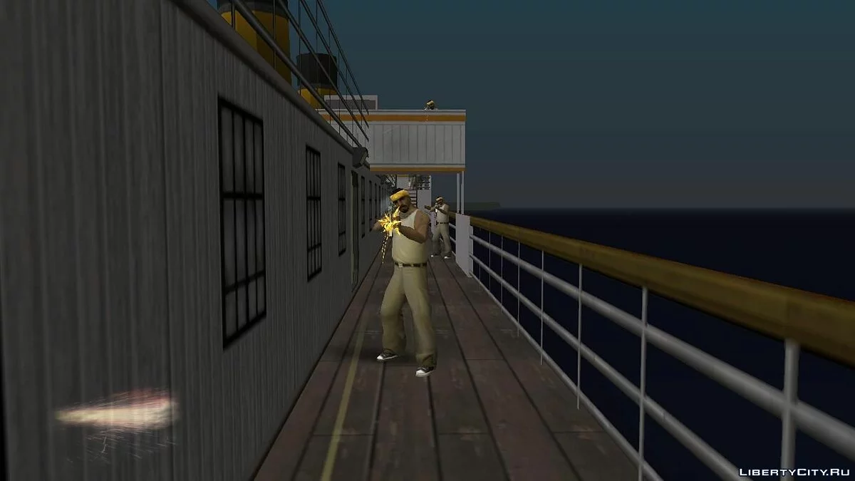 Наркоторговцы на корабле в Криминальной России / GTA San Andreas