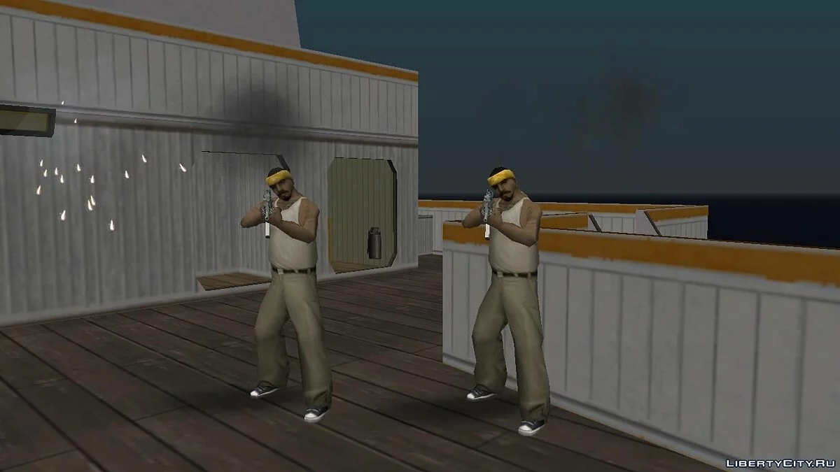 Наркоторговцы на корабле в Криминальной России / GTA San Andreas