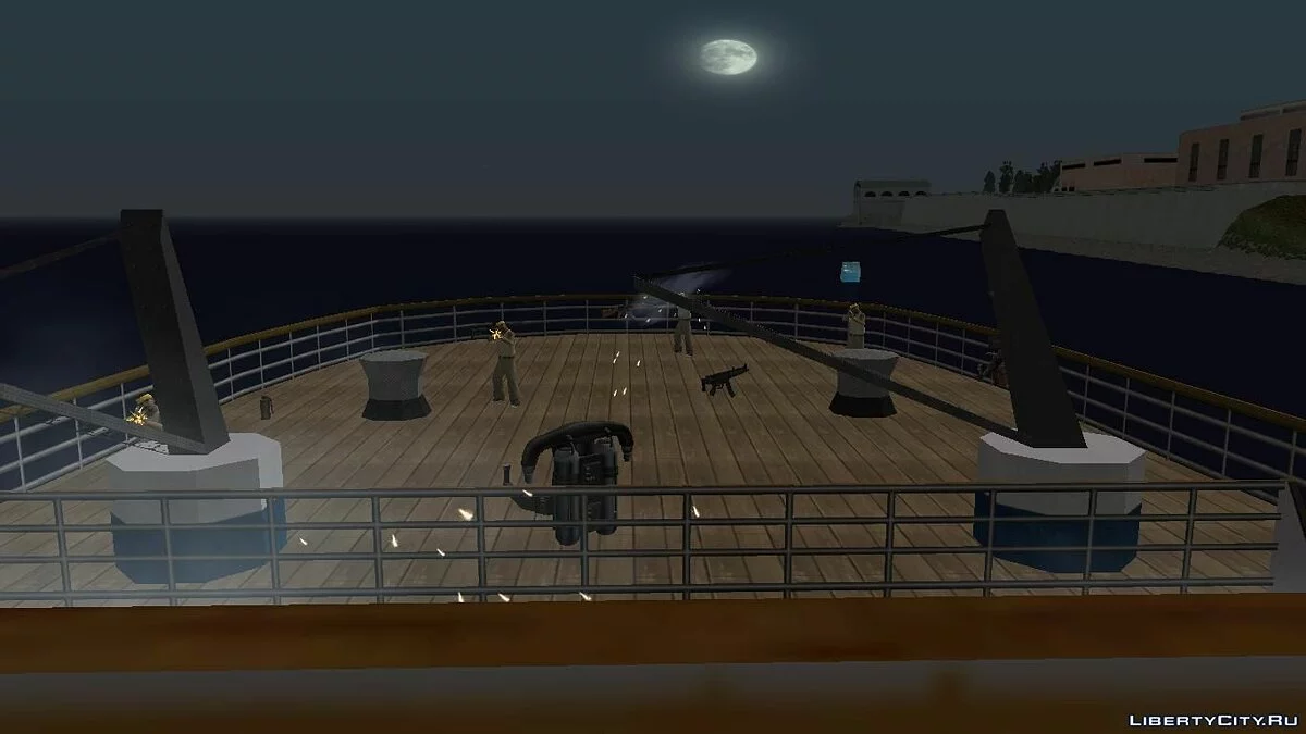 Наркоторговцы на корабле в Криминальной России / GTA San Andreas