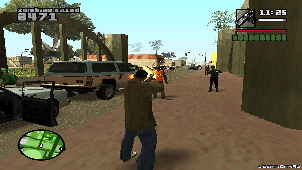 Лічильник вбивств зомбі / GTA San Andreas