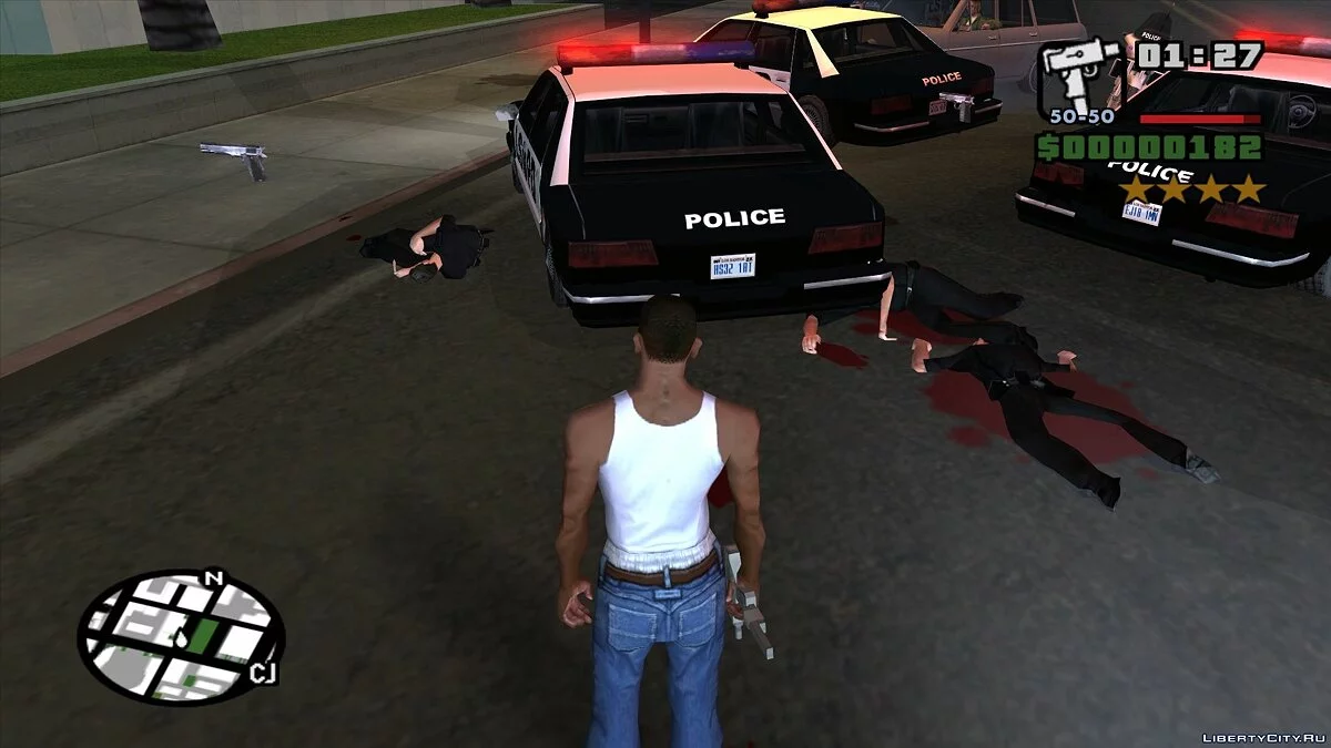15个新死亡动画 / GTA San Andreas