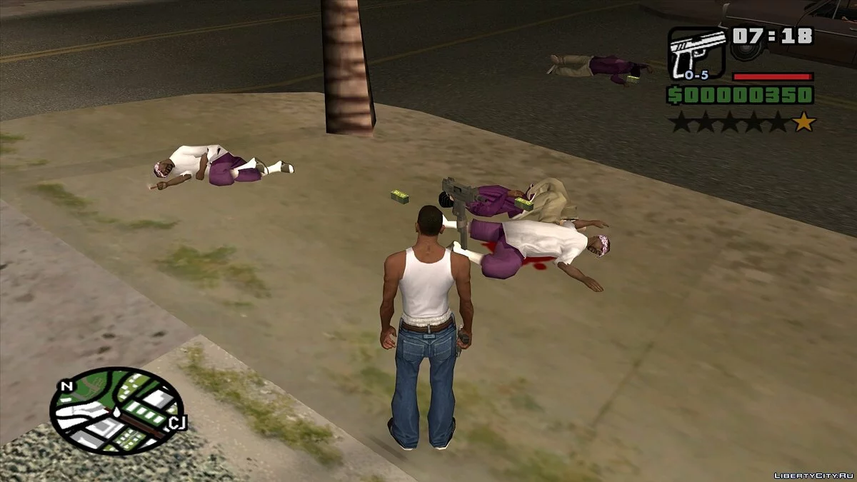 15个新死亡动画 / GTA San Andreas