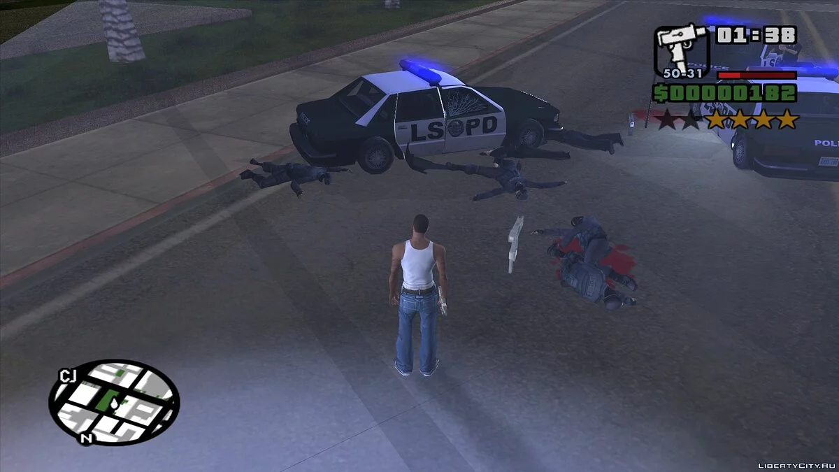 15个新死亡动画 / GTA San Andreas