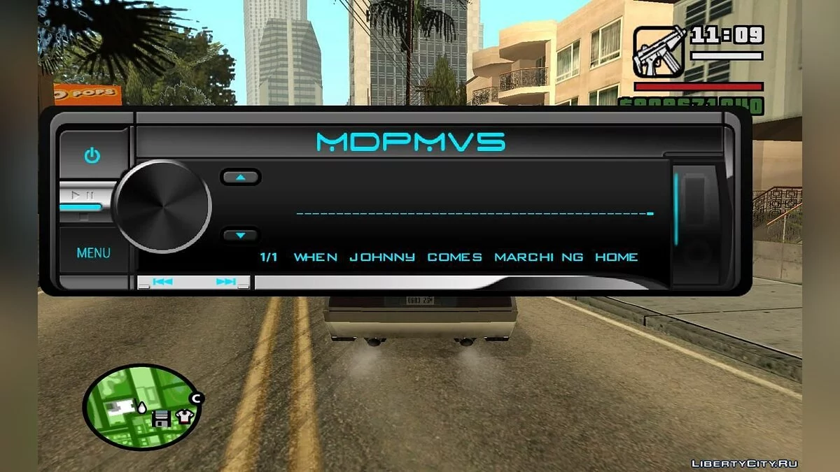 MDPM v5 – Autoradio mit Bassunterstützung / GTA San Andreas